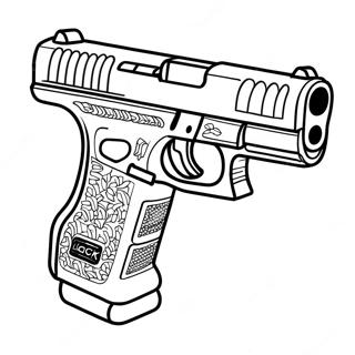 Glock Coloring Page 46153-38442