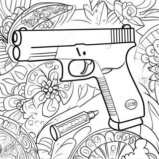 Glock Coloring Page 46153-38444