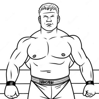 Brock Lesnar Coloring Page 46163-38472