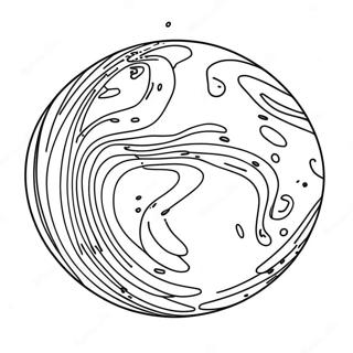 Pluto Planet Coloring Page 46183-38462