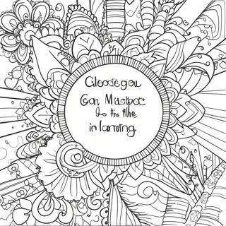 Positive Affirmations Coloring Page 461-368