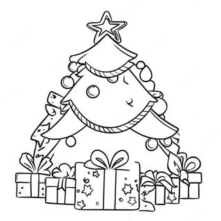 Spanish Christmas Tree Coloring Page 46203-38491