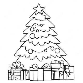 Spanish Christmas Tree Coloring Page 46203-38492