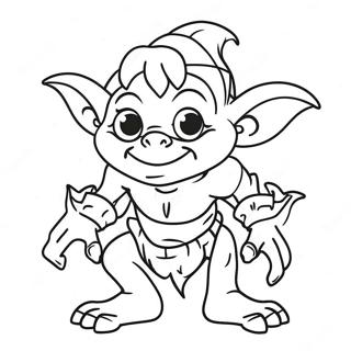 Goblin Coloring Pages