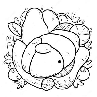 5 Loaves And 2 Fish Coloring Pages