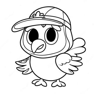 Brawl Stars Crow Coloring Page 46273-38539