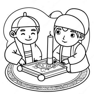 Children's Islamic Coloring Pages