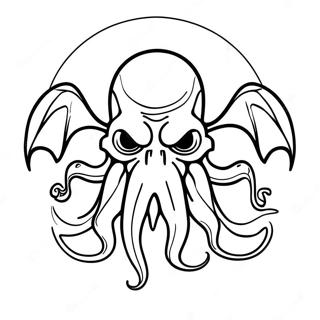 Cthulhu Mythos Coloring Page 46303-38562