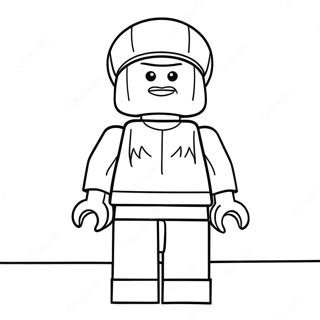 Lego Minifigure Coloring Page 46323-38570