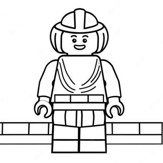 Lego Minifigure Coloring Page 46323-38571