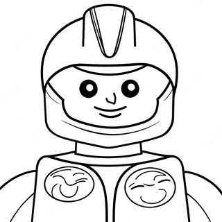 Lego Minifigure Coloring Page 46323-38572