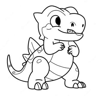 Agumon Digimon Adventure Coloring Page 4632-3728