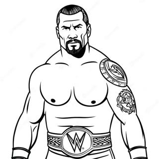 Wwe Coloring Page 46353-38590