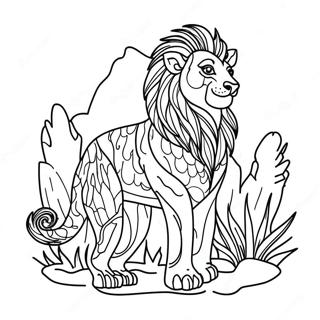 Animal Kingdom Coloring Page 46373-38620