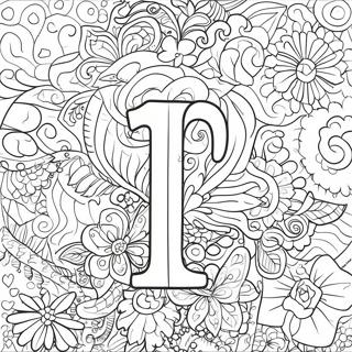 Number 10 Coloring Page 46423-38658