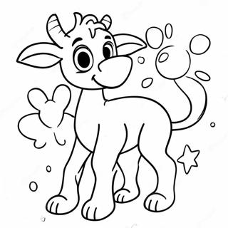 Playful Number 10 Coloring Page 46424-38661