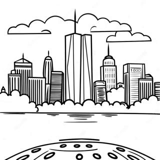 Patriotic September 11 Coloring Page 4642-3736