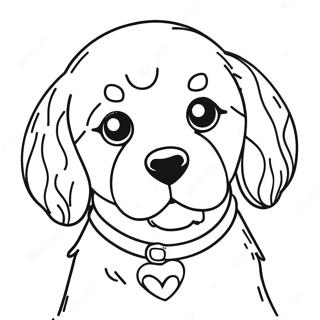 Cavapoo Coloring Page 46443-38675