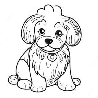 Cavapoo Coloring Page 46443-38676