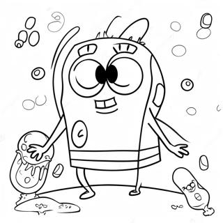 Spongebob Easter Coloring Page 46453-38682