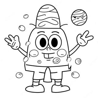 Spongebob Easter Coloring Page 46453-38684