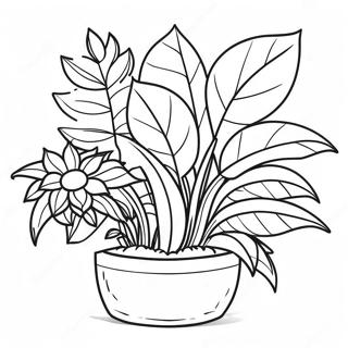 Parts Of A Plant Coloring Page 46483-38712