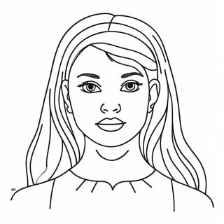 Girl Body Coloring Pages