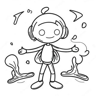 Stickman Coloring Page 46513-38726