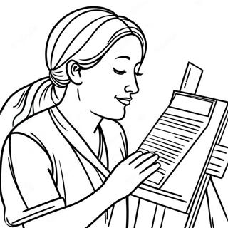 Peaceful Communication Coloring Page 46524-38735