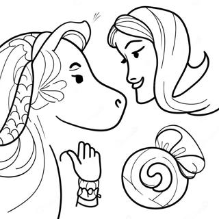 Peaceful Communication Coloring Page 46524-38736