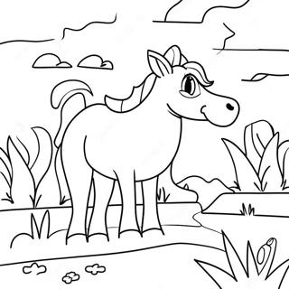 Colorful Deviner Fantasy Scene Coloring Page 46534-38747