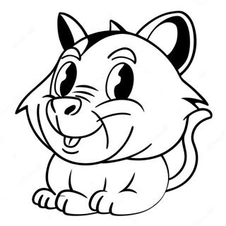 Tasmanian Devil Coloring Page 46543-38760