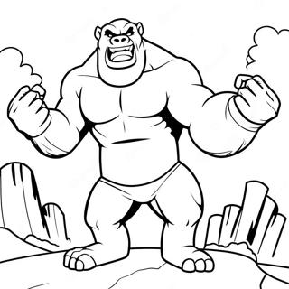 Rampage Coloring Pages