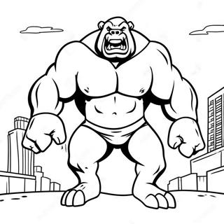 Rampage Coloring Page 46553-38764