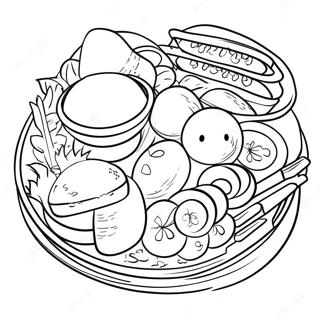 Chinese Food Coloring Page 46563-38767