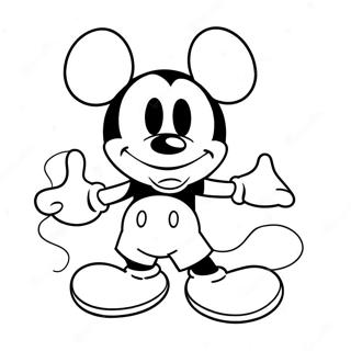 Mickey Mouse Shorts Coloring Page 46583-38787