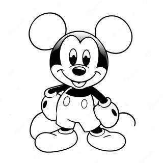 Mickey Mouse Shorts Coloring Page 46583-38788