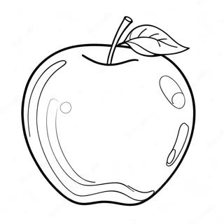 Apple Coloring Page 46633-38818