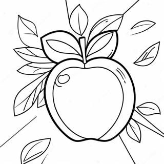 Apple Coloring Page 46633-38819