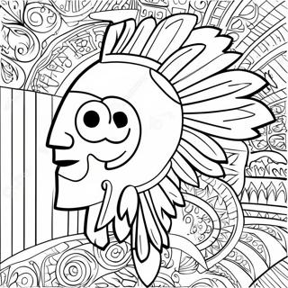 Chiefs Logo Coloring Page 46663-38848