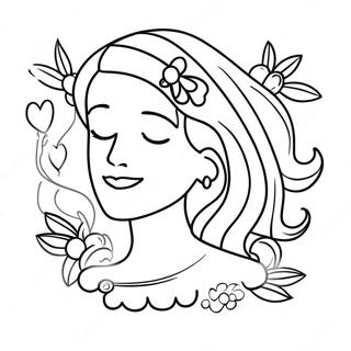 Easy Mother S Day Coloring Page 4671-3755