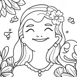 Easy Mother S Day Coloring Page 4671-3756