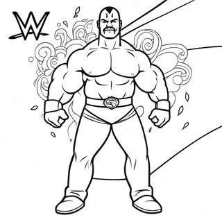 Wwe Coloring Page 46763-38926