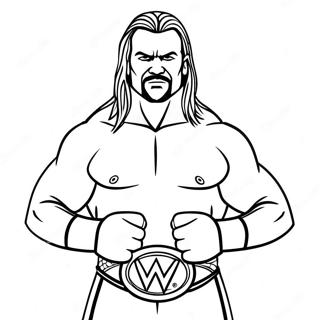 Wwe Wrestler In Action Coloring Page 46764-38932