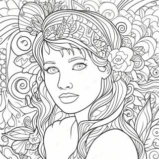 Mental Health Awareness Coloring Page 46773-38934