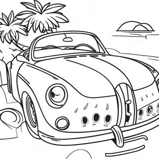 Malibu Barbie Coloring Page 46813-38962