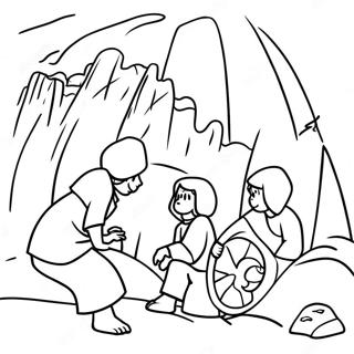 Fiery Furnace Adventure Coloring Page 46833-38990