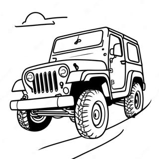 Off Road Jeep Adventure Coloring Page 46864-39006