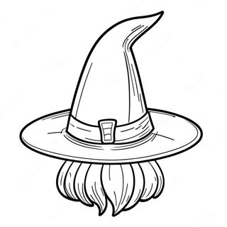 Witch Hat Coloring Page 46873-39014