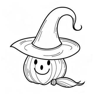 Witch Hat Coloring Page 46873-39015